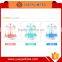 3 pcs set-red rotatable kitchen spice container bottle