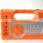 Mini home energy system solar energy system FM radio with torch