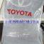 LDPE Plastic Clear Car Seat Covers With TOYOTA Printing 500 Pcs/roll