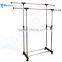 New design garment rack, dryer with whees , cheap clothes rack