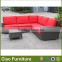 modular plastic rattan modern outdoor sofa furniture