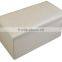 Beige Large Collapsible Faux Leather Garments Storage Stool For Cloakroom