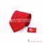 Set of neck tie, cufflinks and handkerchief with various colors and design