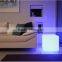 Modern Furniure 16 Colour Light Waterproof LED Furniture 40 cm LED Glowing Cube Chair