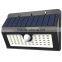 45Leds Solar Sensor Powered Wall mounted solar motion sensor light