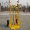 steel folding transport hand cart trolley / hand pallet truck