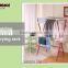 Heavy Duty Movable Garment Hanging Rail Stand Extendable Clothes Drying Rack