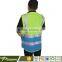 High visibility work safety vest reflective safety clothing