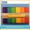 Customized colorful food grade wooden Ice Cream Sticks