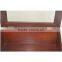 high quality finished glass lid wooden tea box , wooden tea box with glass top