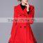 2015 New Fashion clothing factory price women causal coat long women coat