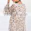 OEM clothes factory long sleeve V neck lady playsuit sexy summer romper