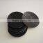 china custom black embossed leather patches for clothing