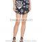 2016 Fashion Design Sexy Girls Wearing Mini Floral Print Skirts