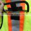 american yellow reflective safety vest with pockets