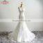 Long Floor-length White Wedding Dress Mermaid