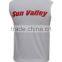 China manufactory high quality hot sell blue sleeveless zip sweater vest