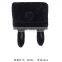 Fashionable smily face high quality green faux fur leather ladies shoulder bag
