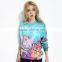 2017 Guangzhou Shandao 100% Polyester Fashion Jersey Sublimation Printing Pullover Long Sleeve Custom Factory Sweatshirt