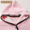 Perfect Qianxiu Cheap Hooded Design Pink Sexy Flannel Ladies Winter Nighty