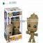 New Arriving Marvel pop Groot#202 ,Guardians of the GalaxyII Groot POP figure Factory price