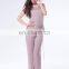 Wholesale elegant lace jumpsuit with belt
