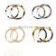 High Quality New Design Acetic Acid Jewelry Women's Acrylic Acetate Hoop Earrings