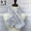 2016 Winter Women Real Rabbit Fur Scarf Wholesale / Scarf Factory China