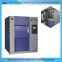 High Performance Three Zones Temperature Rapid Rate Change chamber Vertical Thermal Shock Testing Equipment