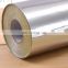 Wholesale pure aluminum foil sticker/ cosmetic hose sealing sticker/red wine roll film label