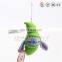 Factory hot selling soft animal shaped plush fish keychain