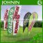 wholesale outdoor flying promotion feather teardrop advertising flag