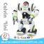 Kids battery operated toy electronic intelligent educational robot kit