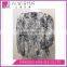 2017 New Design Ladies' Polyester Chiffon Printed Casual Wear Long Sleeve Blouse