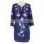 Women Apparel Crinkle Viscose Embroidery Tunic