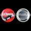 Promotional laminated paper button badges