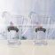 Reusable clear cocktail stackable drink tin pitcher