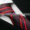 Men's Fashion Striped Skinny Ties Men Business Polyester Slim Necktie Custom High Quality Brand Factory Neck Tie Cheap Price