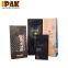 Food Grade kraft paper flat bottom stand up coffee bag with valve