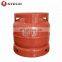 Free Sample 6Kg Empty Vertical Pressure Lpg Storage Tanks Gas Tank Price