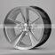 19 inch silver aluminum alloy wheel car wheel