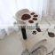 Simple Cat Tree with Pompom Ball Toy Soft Plush Small Cat Tree for kittens