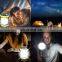LED camping tent lights outdoor portable camping lamp with power bank