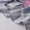Luxury bed linen series aloe cotton 100% polyester reactive printing floral summer blanket for sale