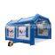 Cheap 0.55mm PVC Inflatable Car Wash Parking Carport Covers Mobile Spray Paint Booth Tents Inflatable Car Garage Tent