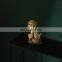 wholesale gold luxury monkey shape statue animal resin cheap small home ornamentation