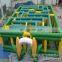 Hot Selling factory supply inflatable haunted house maze laser tag arena, Indoor/outdoor tag maze for laser shoot game