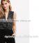 2016 hot sell Fashion design contrast color speckle jumpsuit for women black jumpsuit from plus size dress