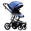 Luxury baby stroller travel baby stroller 3 in 1 with car seat