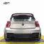 cqcv style wider body kit for BMW 1 series F20 M135 wider flare front lip for BMW M135 mt style body kit